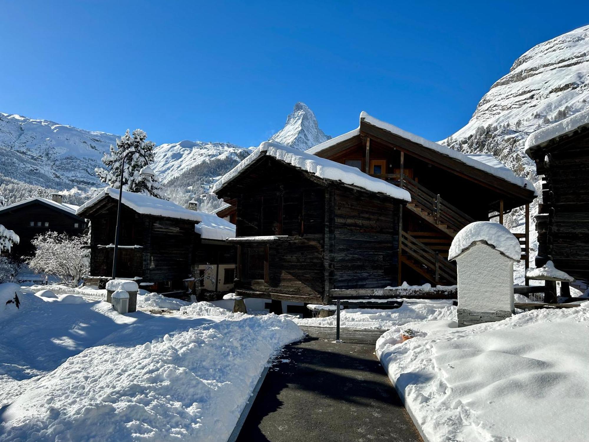Chalet Coral Und Zermatter Stadel Екстер'єр фото