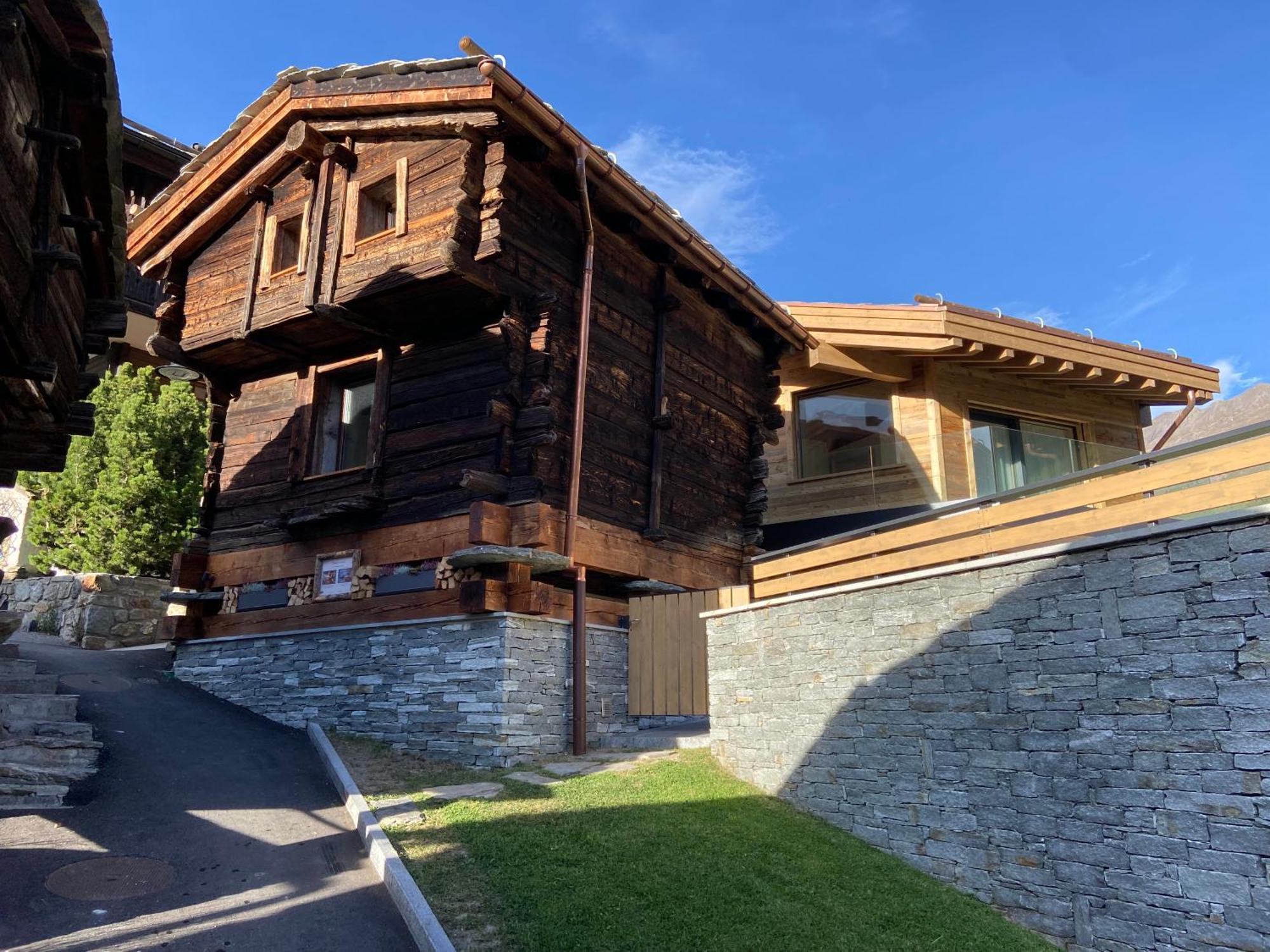 Chalet Coral Und Zermatter Stadel Екстер'єр фото